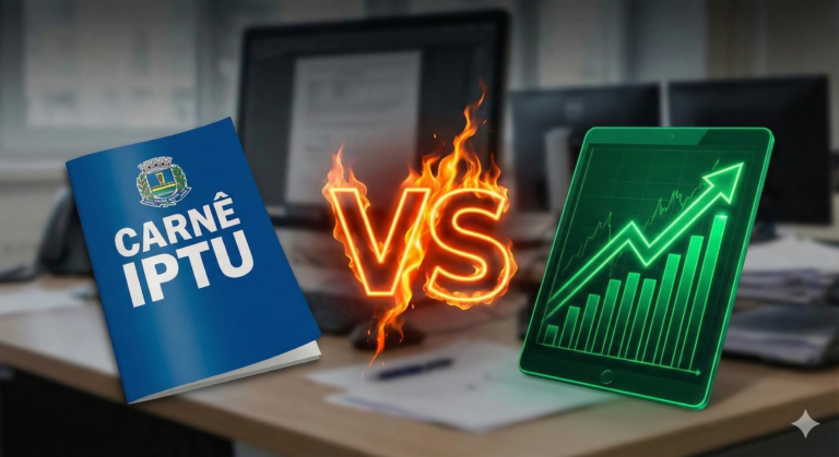 Pagar IPTU à vista ou parcelado 2026